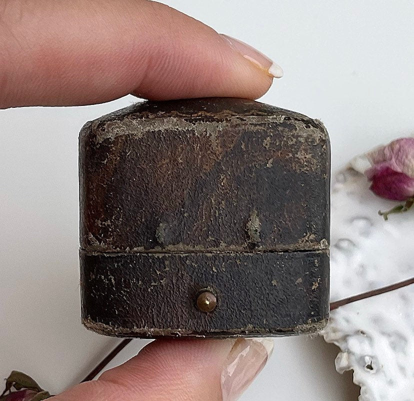ANTIQUE VICTORIAN STERLING SILVER RING BOX 5 Slot 1895 | eBay